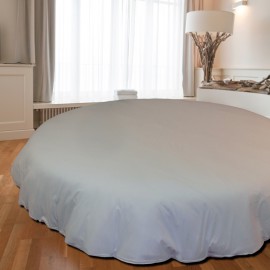 Housse de couette ronde Coton percale