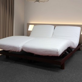 Protège matelas têtes et pieds relevables Confort 185 gr